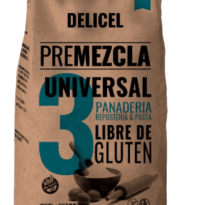 Premezcla UNIVERSAL(panadería, repostería & pastas x 500g Sin Gluten